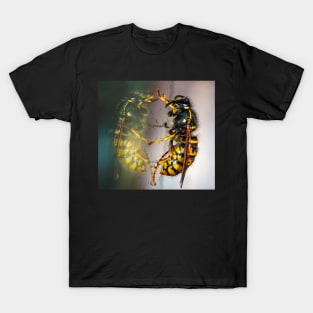 A sad hornet stares at its own reflection T-Shirt